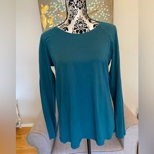 Lululemon Love Long Sleeve Royal Emerald EUC